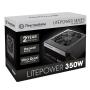 Thermaltake Litepower II unidad de fuente de alimentación 350 W 24-pin ATX ATX Negro