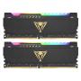 Patriot Memory Viper Steel RGB PVSR416G360C8K memory module 16 GB 2 x 8 GB DDR4 3600 MHz