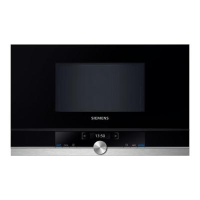 Siemens BF634LGS1 forno a microonde Da incasso 21 L 900 W Nero, Acciaio inox