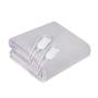 Adler AD 7426 couverture et coussin chauffant Chauffe-lit électrique 60 W Gris Toison, Polyester