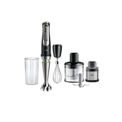 Braun MultiQuick 9 MQ9138XI Mixer 0,6 l Pürierstab 1200 W Schwarz, Edelstahl