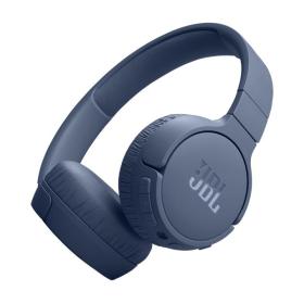 JBL Tune 670 NC Kopfhörer Verkabelt & Kabellos Kopfband Anrufe Musik USB Typ-C Bluetooth Blau