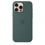 Apple iPhone 16 Pro Max Silicone Case with MagSafe - Lake Green