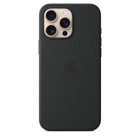 Apple Coque en silicone avec MagSafe pour iPhone 16 Pro Max - Noir