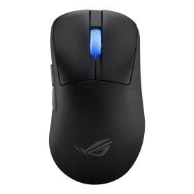 ASUS ROG Keris II Ace Wireless AimPoint Black ratón Juego mano derecha RF Wireless + Bluetooth + USB Type-A Óptico 42000 DPI