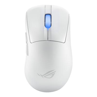 ASUS ROG Keris II Ace Wireless AimPoint White mouse Giocare Mano destra RF Wireless + Bluetooth + USB Type-A Ottico 42000 DPI