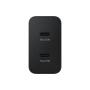 Samsung Caricabatteria Super Fast Charging (50W) con doppia porta USB-C e con cavo USB-C to USB-C