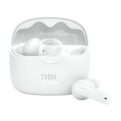 JBL Tune Beam Casque True Wireless Stereo (TWS) Ecouteurs Appels Musique Bluetooth Blanc