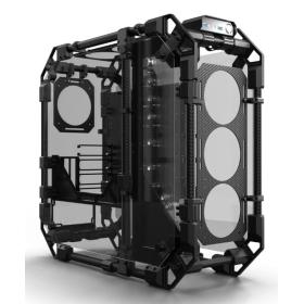 Alphacool Apex Pro Skeleton Full Tower Negro, Carbono