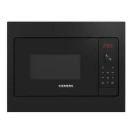 Siemens iQ300 BF523LMB3 microondas Integrado Solo microondas 20 L 800 W Negro, Acero inoxidable