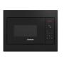 Siemens iQ300 BF523LMB3 forno a microonde Da incasso Solo microonde 20 L 800 W Nero, Acciaio inox