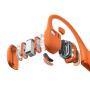 SHOKZ OpenRun Pro 2 Headset Wireless Ear-hook Sports Bluetooth Orange