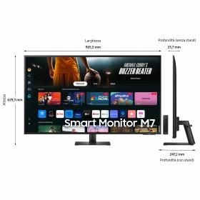 Samsung 43" Smart Monitor M7 M70D UHD