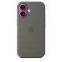 Apple iPhone 16 Silicone Case with MagSafe - Stone Gray