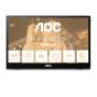 AOC T2 16T3EA pantalla para PC 39,6 cm (15.6") 1920 x 1080 Pixeles Full HD Negro