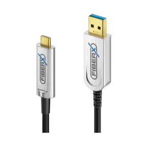 PureLink FX-I530-010 cavo USB USB 3.2 Gen 2 (3.1 Gen 2) 10 m USB C USB A Nero