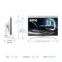 BenQ EX321UX écran plat de PC 80 cm (31.5") 3840 x 2160 pixels 4K Ultra HD LED Blanc