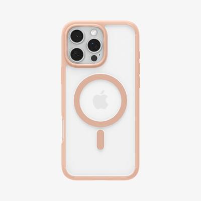 Spigen Ultra Hybrid (MagFit) coque de protection pour téléphones portables 16 cm (6.3") Housse Rose, Transparent