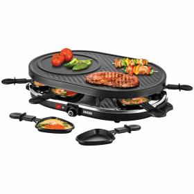 Unold 48795 raclette 8 personne(s) 1200 W Noir