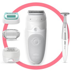 Braun Silk-épil 5 81770432 epilatore 28 pinzette Bianco