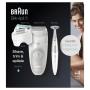 Braun Silk-épil 5 81770432 épilateur 28 pince(s) Blanc