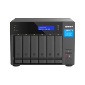 QNAP TVS-H674 NAS Torre Intel® Core™ i5 i5-12400 32 GB DDR4 QuTS hero Negro