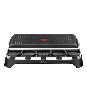 Tefal RE4588 raclette 10 personne(s) 1350 W Noir, Acier inoxydable