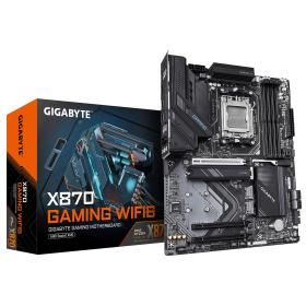 GIGABYTE X870 GAMING WIFI6 Carte Mère - Prend en charge les processeurs AMD Ryzen 9000, 8+2+2 phases VRM, jusqu'à 8000MHz DDR5