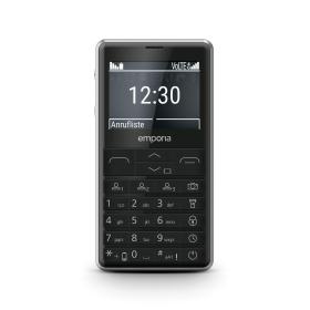 Emporia emporiaPRIME-LTE 5.87 cm (2.31") 107 g Black Senior phone