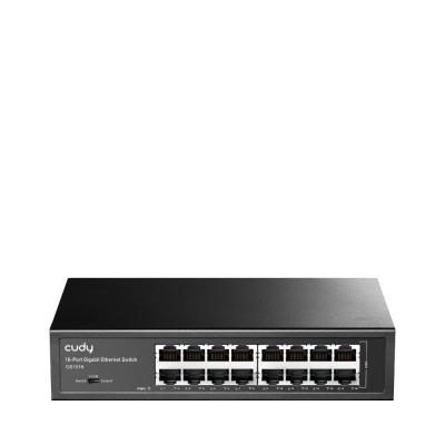 Cudy GS1016 switch di rete Gigabit Ethernet (10 100 1000) Nero