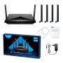 Cudy LT18 router wireless Gigabit Ethernet Dual-band (2.4 GHz 5 GHz) 4G Nero