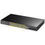 Cudy GS2028PS4 Gestionado L2 Gigabit Ethernet (10 100 1000) Energía sobre Ethernet (PoE) 1U Negro