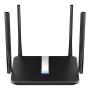 Cudy LT500 router inalámbrico Ethernet rápido Doble banda (2,4 GHz   5 GHz) 4G Negro