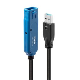 Lindy 43158 cable USB USB 3.2 Gen 1 (3.1 Gen 1) 8 m USB A Negro