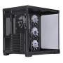 itek DARK CAVE CURVED Tower Noir