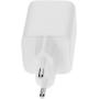 Mobiparts GaN Wall Charger USB-C USB-A PD 3.0 QC 45W White