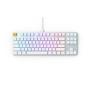 Glorious PC Gaming Race GMMK teclado Juego USB QWERTY Internacional de EE.UU. Plata, Blanco