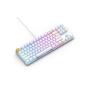 Glorious PC Gaming Race GMMK teclado Juego USB QWERTY Internacional de EE.UU. Plata, Blanco