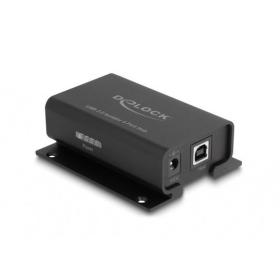 DeLOCK Hub isolatore USB 2.0 a 4 porte con isolamento a 5 kV per le linee dati