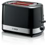 Bosch TAT6A513 Toaster 2 Scheibe(n) 800 W Schwarz, Edelstahl