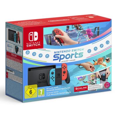 Nintendo NIN10014486 console de jeux portables 15,8 cm (6.2") 32 Go Écran tactile Wifi Multicolore