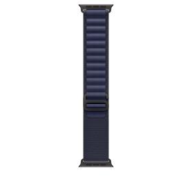 Apple 49mm Navy Alpine Loop - Medium - Black Titanium Finish