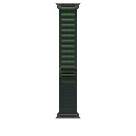 Apple 49mm Dark Green Alpine Loop - Medium - Black Titanium Finish