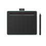 Wacom Intuos S tableta digitalizadora Negro, Verde 2540 líneas por pulgada 152 x 95 mm USB Bluetooth