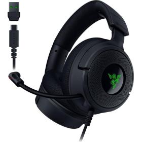 Razer Kraken V4 X Auriculares Alámbrico Diadema Juego USB Type-C   USB Type-A Negro