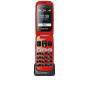 Emporia emporiaONE 6,1 cm (2.4") 80 g Noir, Rouge Téléphone pour seniors