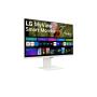 LG 32SR83U-W computer monitor 80 cm (31.5") 3840 x 2160 pixels 4K Ultra HD LED White