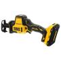 DeWALT DCS369NT-XJ Scies alternatives 2800 spm Noir, Jaune