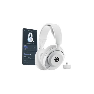 Steelseries Arctis Nova 5P Wireless Auriculares Inalámbrico Diadema Juego USB Tipo C Bluetooth Blanco