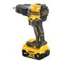 DeWALT DCD100YP2T-QW drill 1650 RPM 1.09 kg Black, Yellow